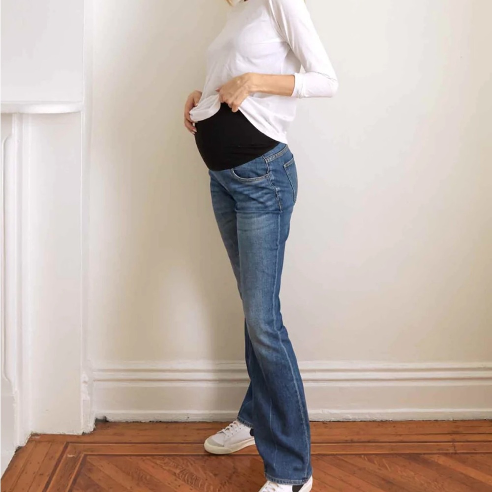 Flare maternity jeans